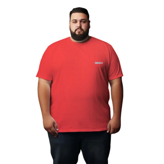 Big round neck t shirt 2025